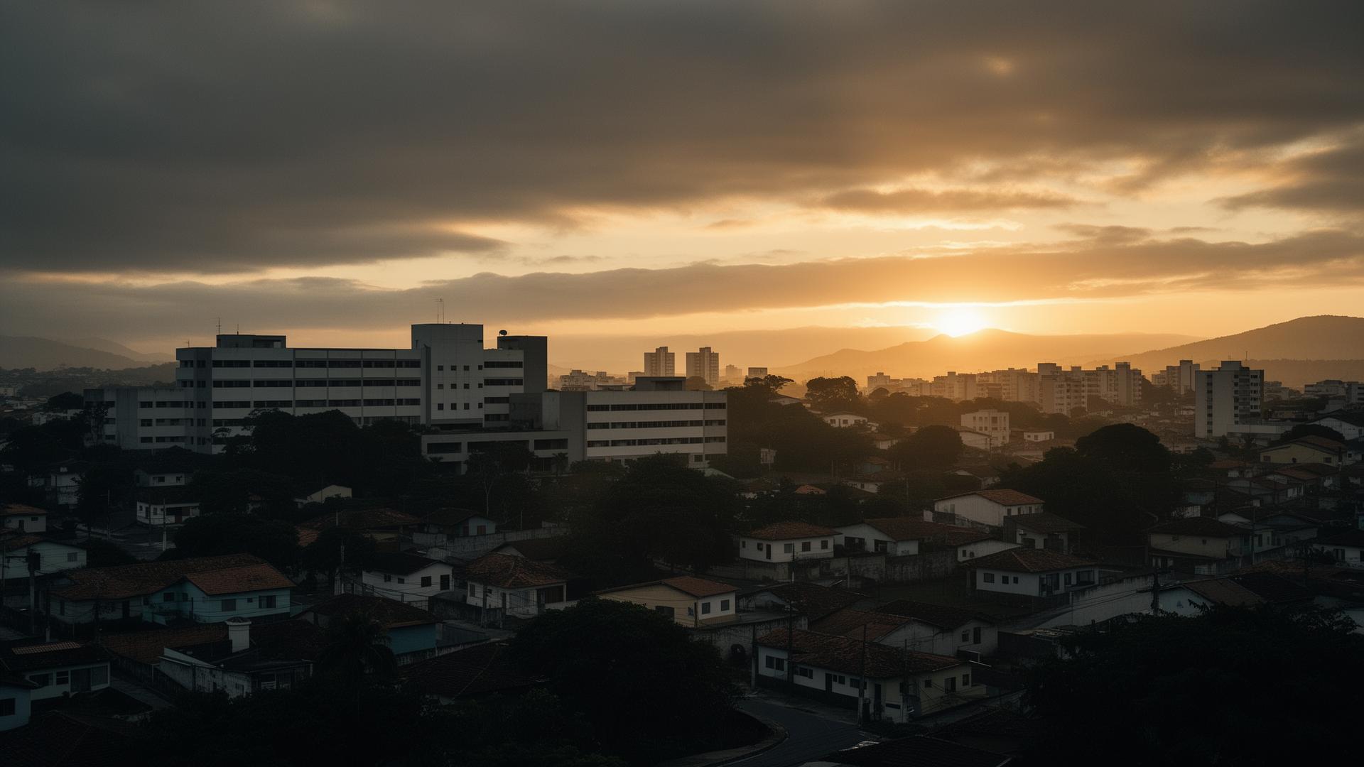 Cena cinematográfica de varejo brasileiro com tecnologia