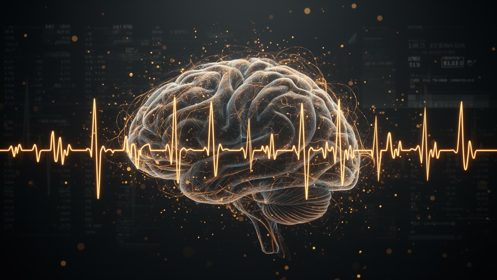 Visualização de rede neural representando inteligência comportamental
